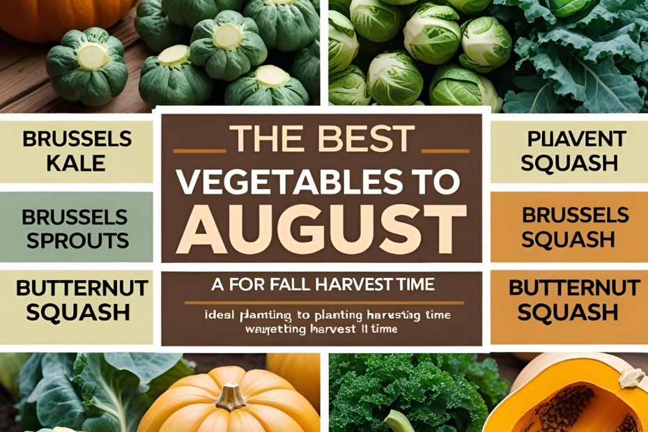 Best Vegetables to Plant in August for a Fall Harvest