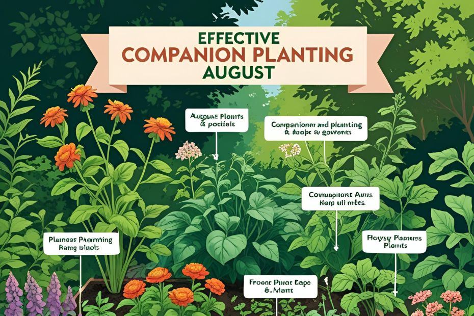Companion Planting Ideas for August