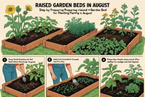 How to Prep Raised Beds in August